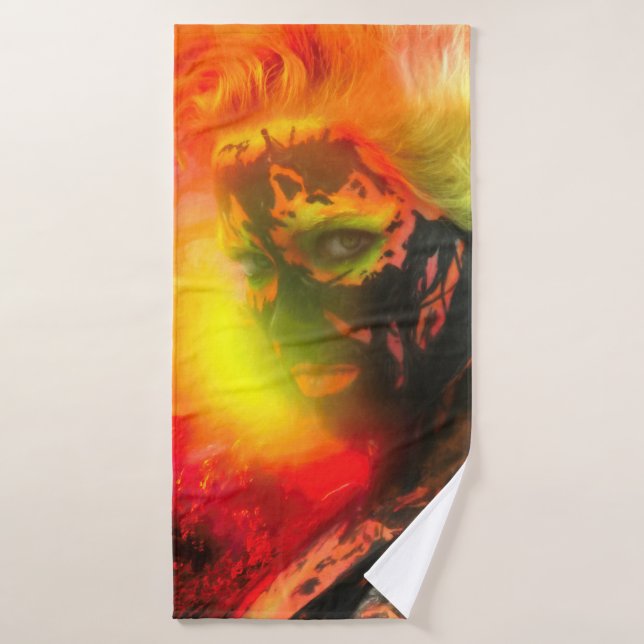 Diosa de Fuego PELE (Toalla de baño)