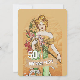 Diosa de la primavera, 50 cumpleaños, mujeres, art