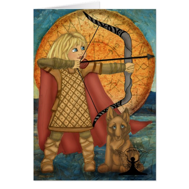 Diosa de los nórdises de Skadi (Frente)