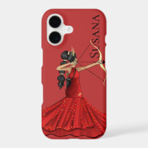 Diosa de Sagittarius con nombre personalizado Bow