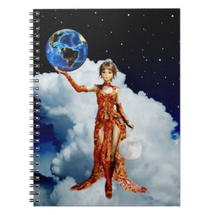 Diosa de un cuaderno de Universo