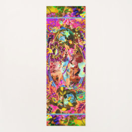 Diosa del Boho de la época Neon Yoga Mat