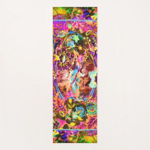 Diosa del Boho de la época Neon Yoga Mat
