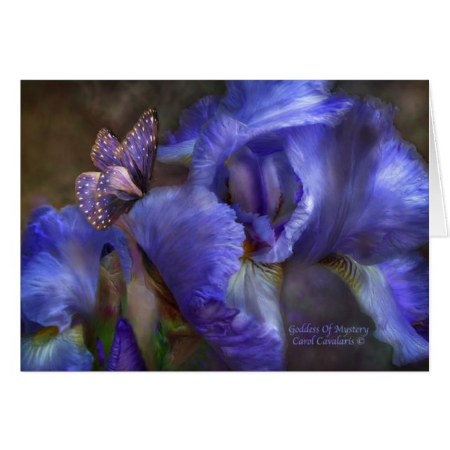 Diosa del misterio ArtCard (Anverso (Horizontal))