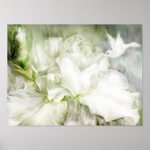 Diosa del poster/de la impresión del arte del iris