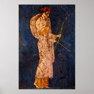Diosa Diana Imprimir Arte Romano Antiguo, Pompeya
