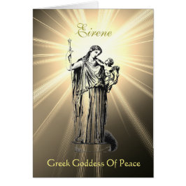 Diosa Eirene Diosa De La Paz Cartas De Saludo
