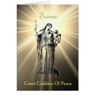 Diosa Eirene Diosa De La Paz Cartas De Saludo