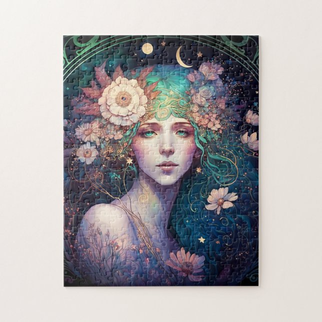 Diosa Fantasy Art Jigsaw Puzzle (Vertical)