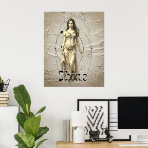 Diosa griega de arte pop Aphrodite