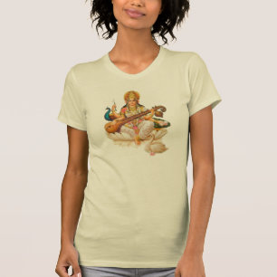 Diosa hindú Saraswati, camiseta