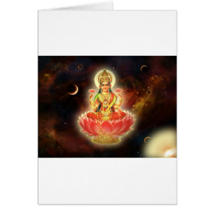 DIOSA INDIA DE MAA MAHALAXMI DEVI DE LA RIQUEZA