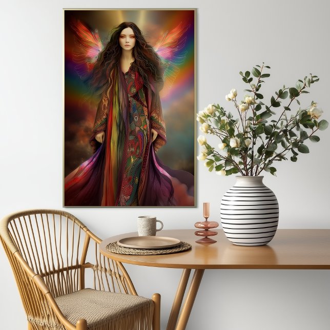 Diosa Iris Mensajera De Los Dioses Arte De Arcoíri (Subido por el creador)