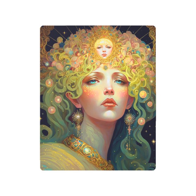 Diosa surrealista arte fantasía (Anverso)