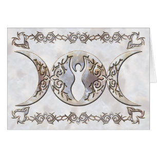 Diosa triple del Moonstone de la luna