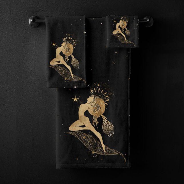 Diosa zodiaca | Astrología de Aries Oro Cósmico (Subido por el creador)