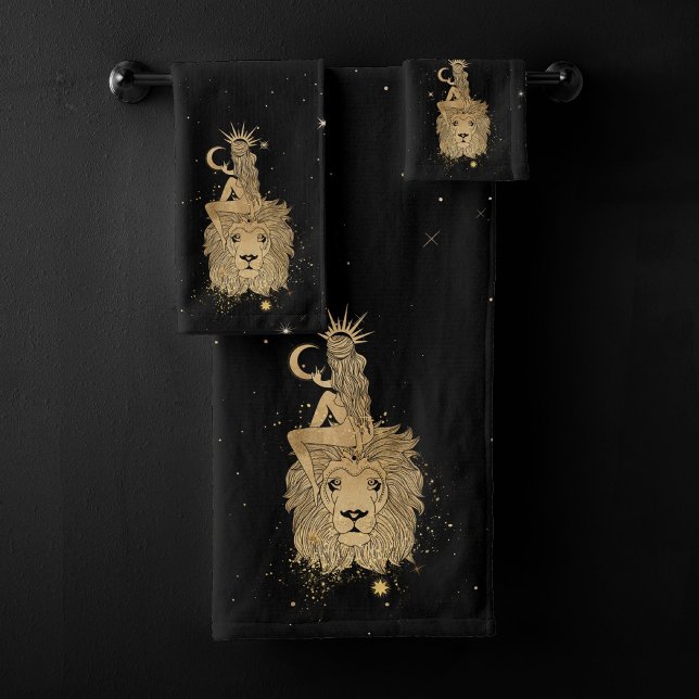 Diosa zodiaca | Astrología De León De Oro Cósmico (Subido por el creador)