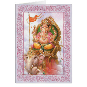 Dioses indios/Ganesha - Notecard