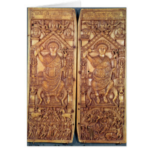 Díptica consular Anastasius tallado