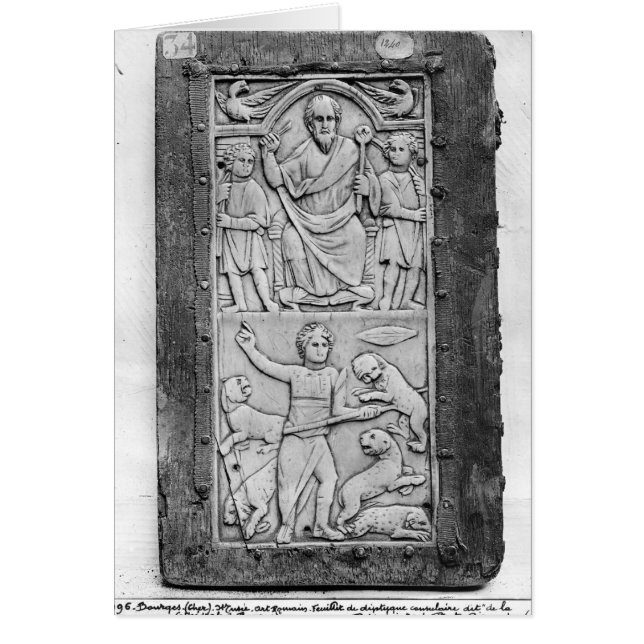 Díptica consular de Aetius, el panel de la mano (Frente)