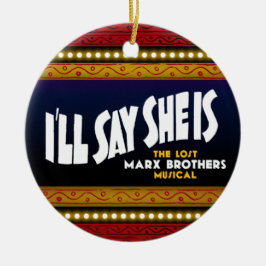 Diré que ella es ornamento