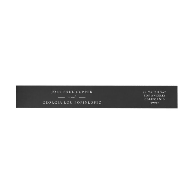 Dirección de devolución de esmoquin formal negro p (Individual)