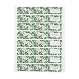 Dirección de devolución de hojas tropicales de la