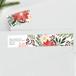 Dirección de devolución de la Flora de acuarela fe