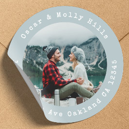 Dirección de devolución de tu Pegatina de redondeo