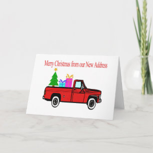 Dirección del navidad del coche y del árbol nueva