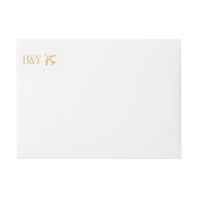 Dirección del tema del viaje del avión (Anverso)