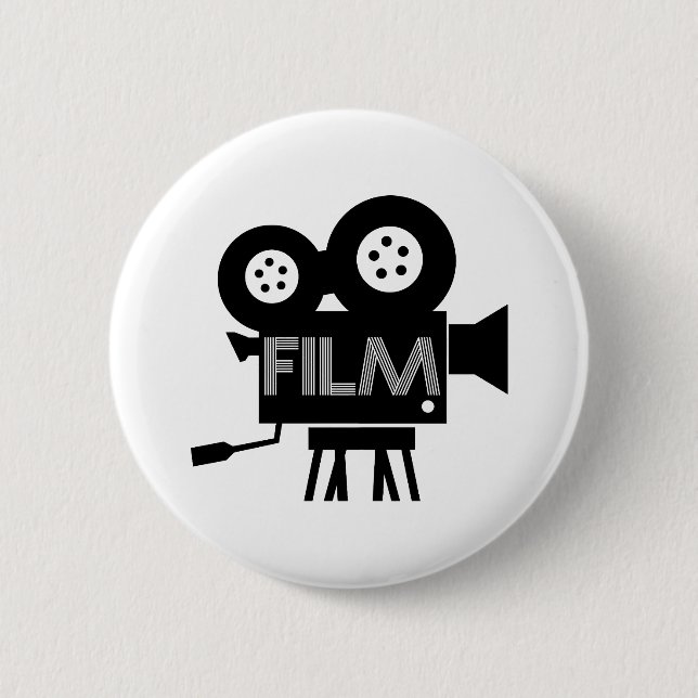 Director de Cine Botón Blanco (Anverso)