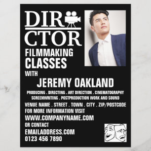 Director de cine, publicidad de clases de cine