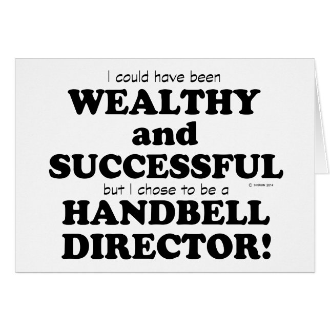 Director de Handbell Wealthy y Exitoso (Anverso (Horizontal))