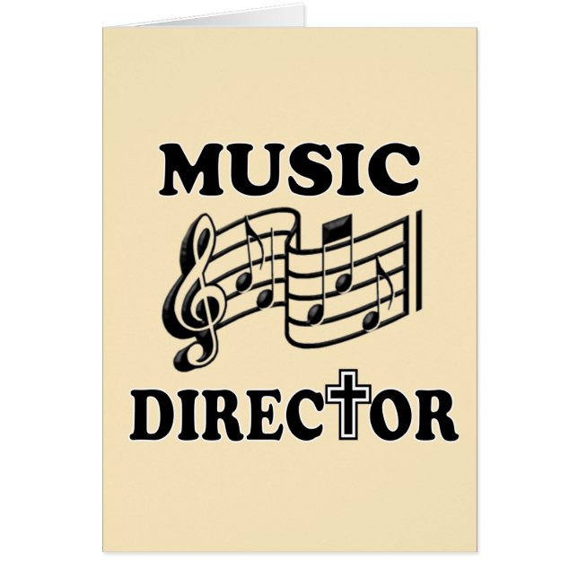 DIRECTOR DE MÚSICA DE IGLESIA (Frente)
