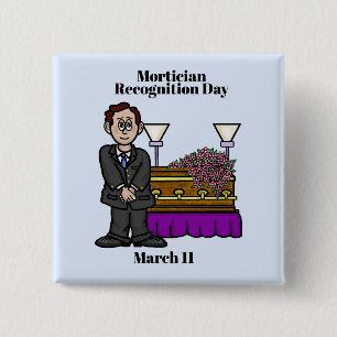 Director Funeral Con Botón Casket