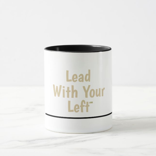 Dirige con tu Izquierda - Taza de Cerámica con Ace (Centro)