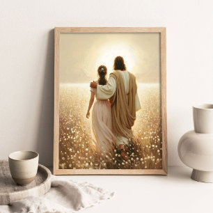 Dirige el Camino, Arte Cristiano, Jesús Caminando