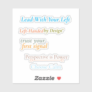 Dirígete con tu izquierda - Calcomanía de vinilo h