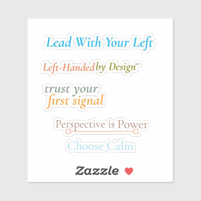 Dirígete con tu izquierda - Calcomanía de vinilo h (Hoja)