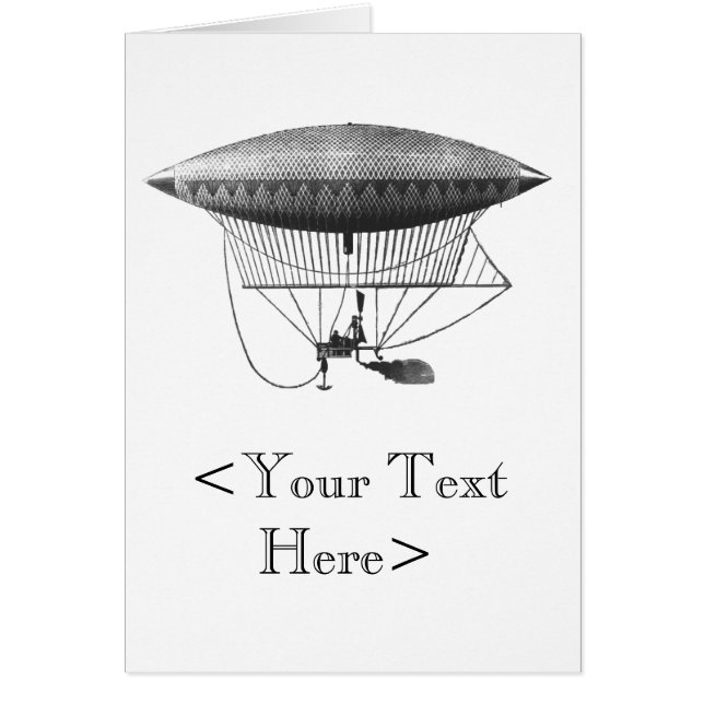Dirigible personal, vertical (Frente)