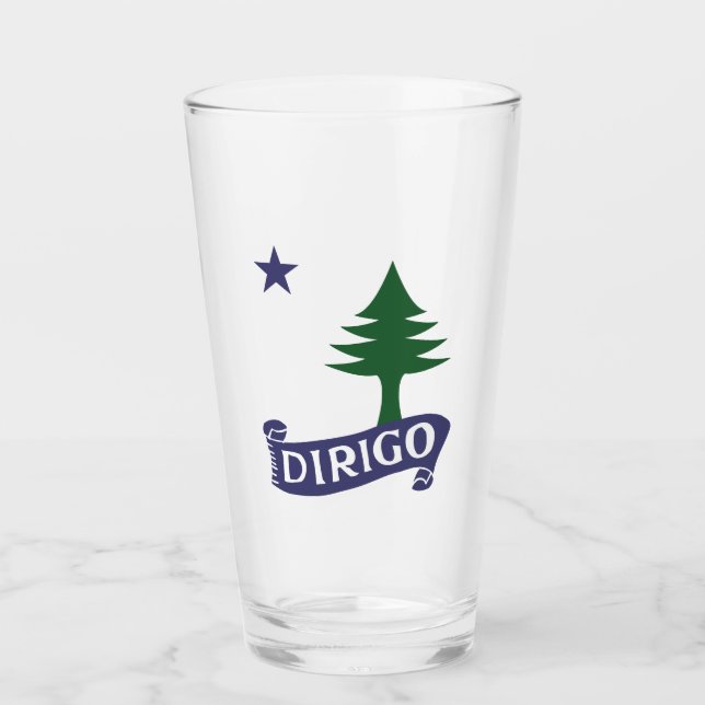 Dirigo / Bandera principal de 1901 (Anverso)