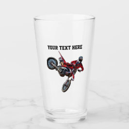 Dirt Bike Red Personalizado Deportes Nombre Carrer