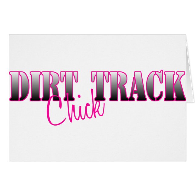 Dirt Track Chick (Anverso (Horizontal))