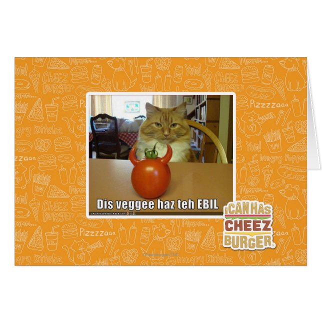 Dis veggee haz el EBIL (Anverso (Horizontal))