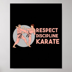 Disciplina de Entrenamiento de Karate Deporte Arte