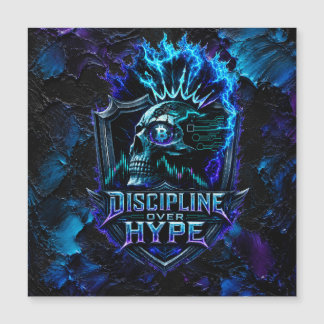 Disciplina Sobre Hype Bitcoin Pincelada Azul 