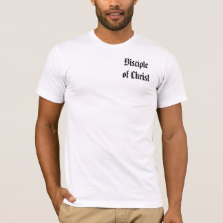 Discípulo de la camiseta de Cristo