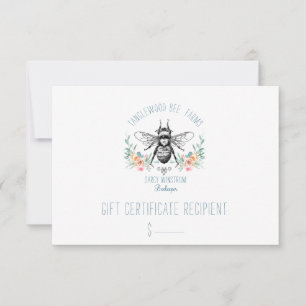 Disco Apiario Floral de Abeja de Abeja de Agua Der