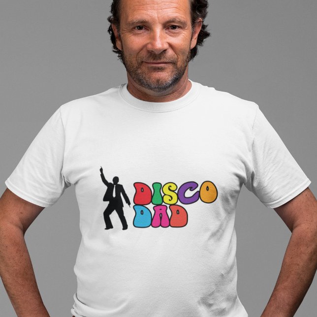 Disco Dad - Una graciosa camiseta para el Día del  (Subido por el creador)